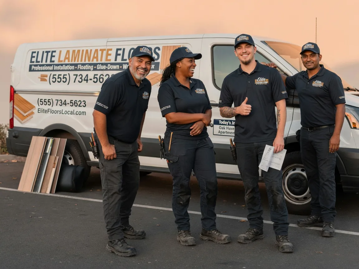 Laminate flooring installation company in Bogata, TX